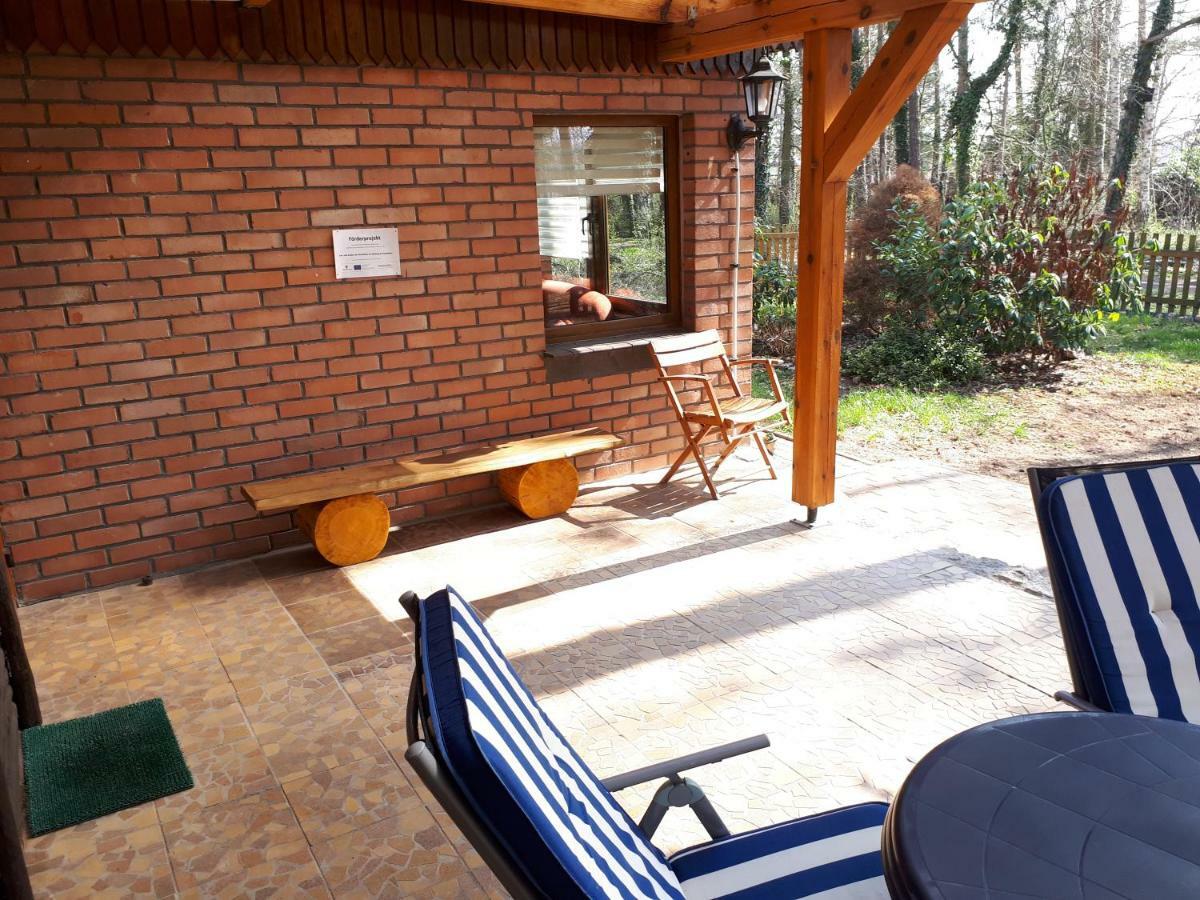 Blockhütte Rudolf Villa Zerbst Dış mekan fotoğraf